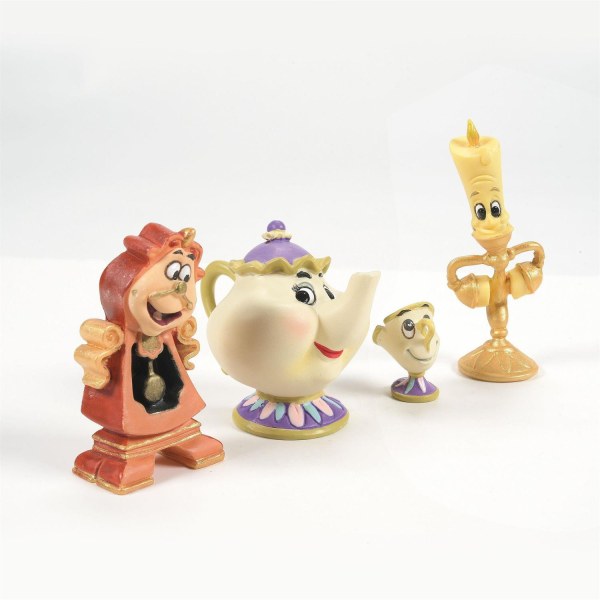 Enchanted objects set - DISNEY SHOWCASE