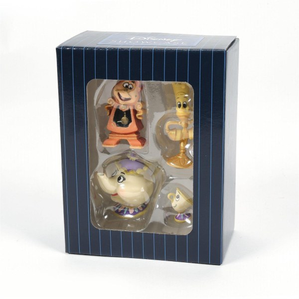 Enchanted objects set - DISNEY SHOWCASE
