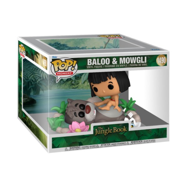 FUNKO POP Moment ! 1490 Baloo & Mowgli - Disney Jungle Book