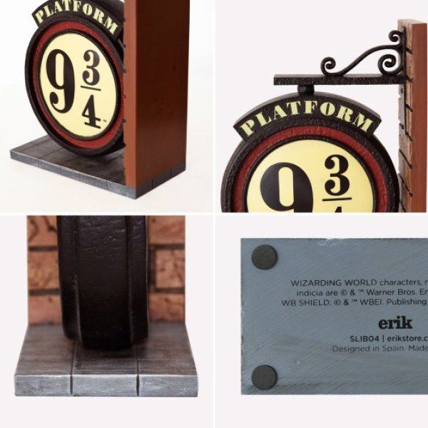 BOOKEND QUAI 9 3/4 - HARRY POTTER