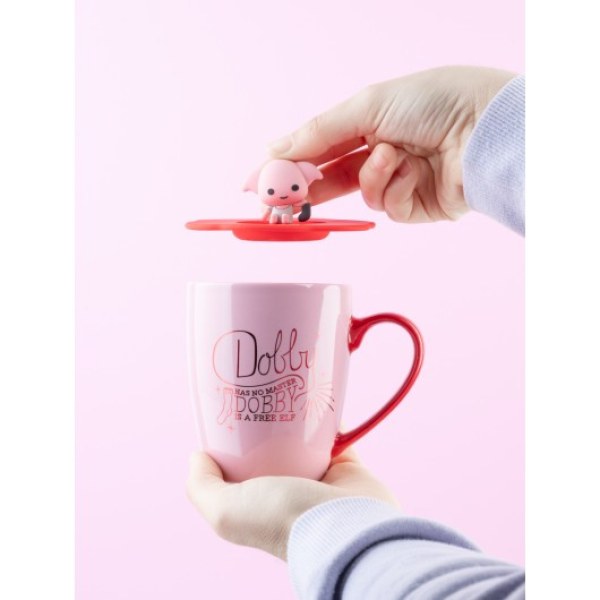 PREMIUM MUG WITH LID DOBBY - HARRY POTTER