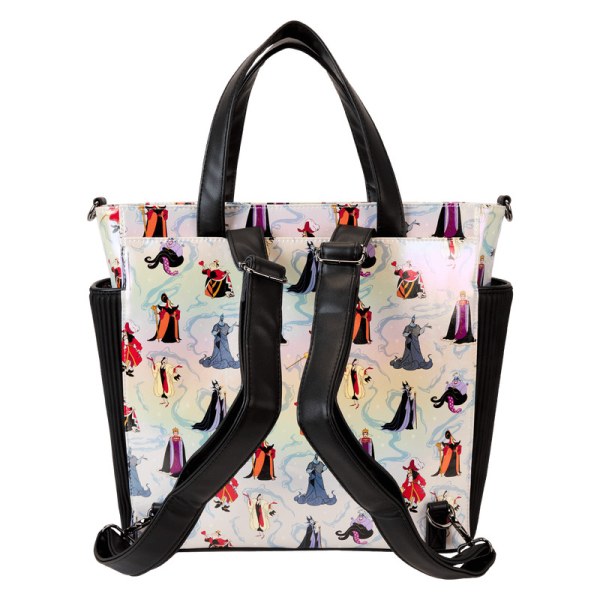 Villains Iridescent Convertible Backpack & Tote Bag - DISNEY LOUNGEFLY