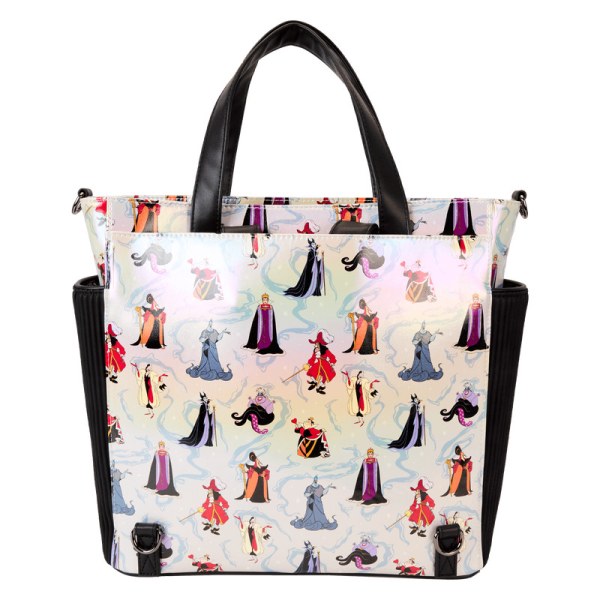 Villains Iridescent Convertible Backpack & Tote Bag - DISNEY LOUNGEFLY