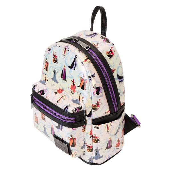 Villains Iridescent mini backpack - DISNEY LOUNGEFLY