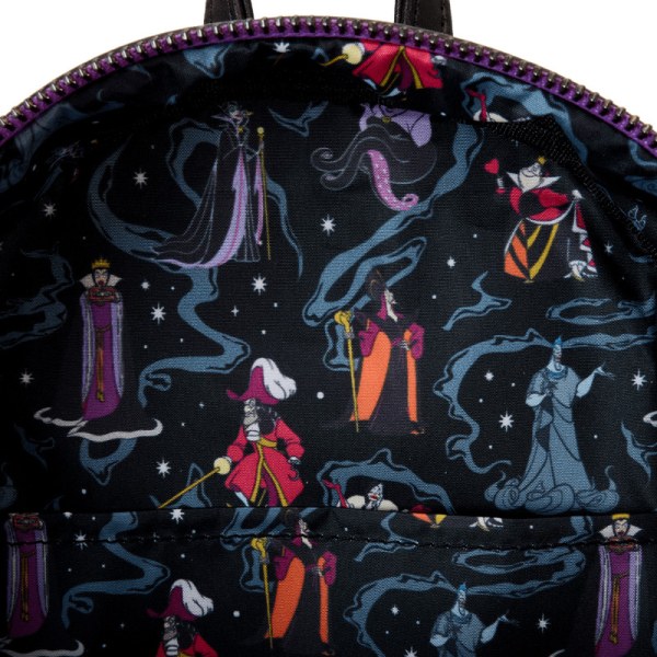 Villains Iridescent mini backpack - DISNEY LOUNGEFLY