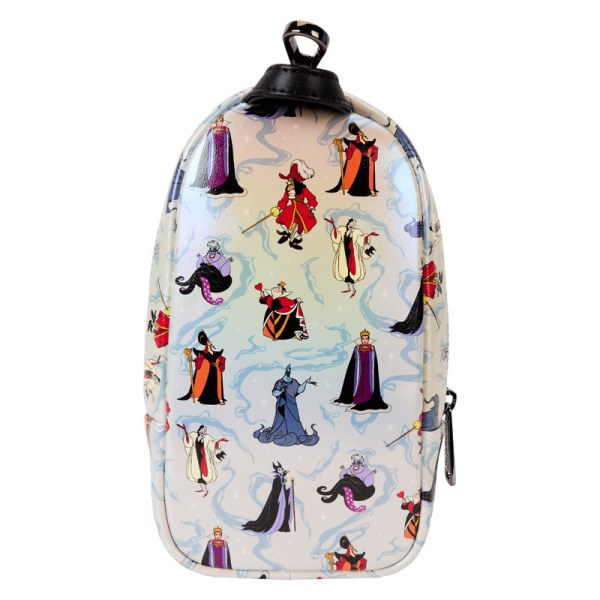 Villains Iridescent  Mini Backpack Pencil Case - DISNEY LOUNGEFLY