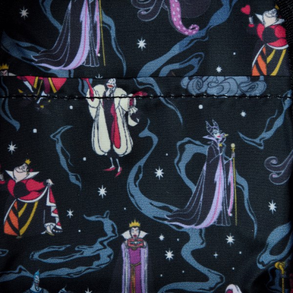 Villains Iridescent  Mini Backpack Pencil Case - DISNEY LOUNGEFLY