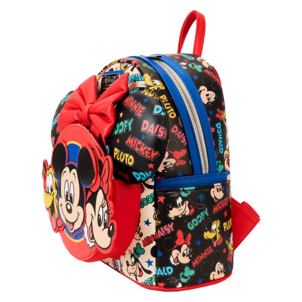 Mickey & Friends mini backpack with ear headband - DISNEY LOUNGEFLY