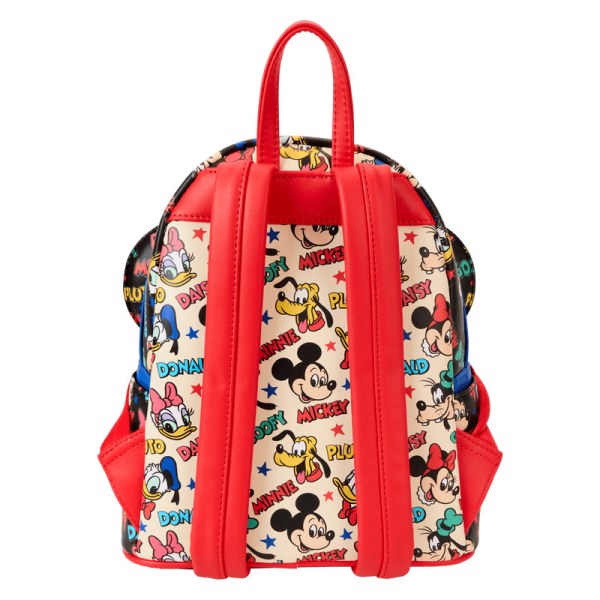 Mickey & Friends mini backpack with ear headband - DISNEY LOUNGEFLY