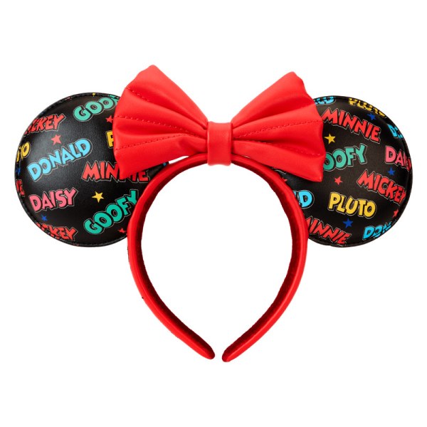 Mickey & Friends mini backpack with ear headband - DISNEY LOUNGEFLY