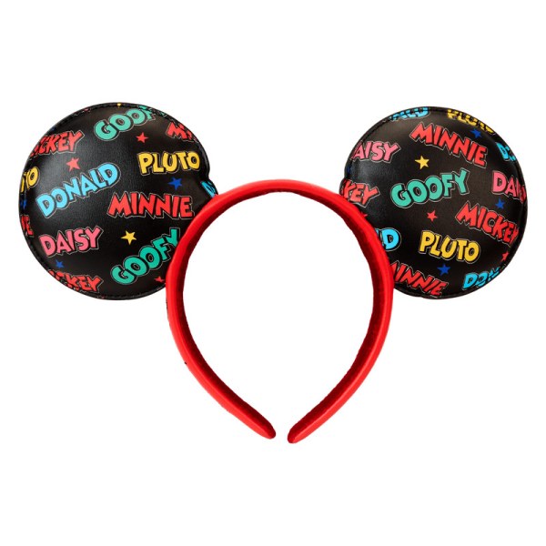 Mickey & Friends mini backpack with ear headband - DISNEY LOUNGEFLY