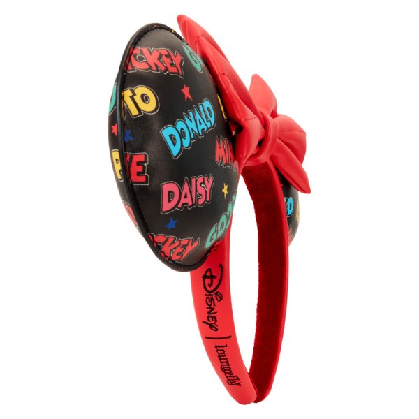 Mickey & Friends mini backpack with ear headband - DISNEY LOUNGEFLY