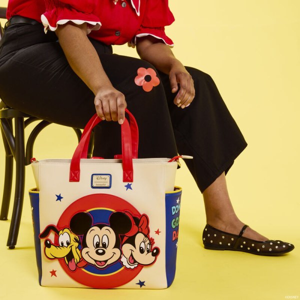 Mickey & Friends convertible backpack & tote bag - DISNEY LOUNGEFLY