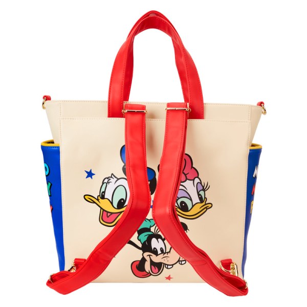 Mickey & Friends convertible backpack & tote bag - DISNEY LOUNGEFLY