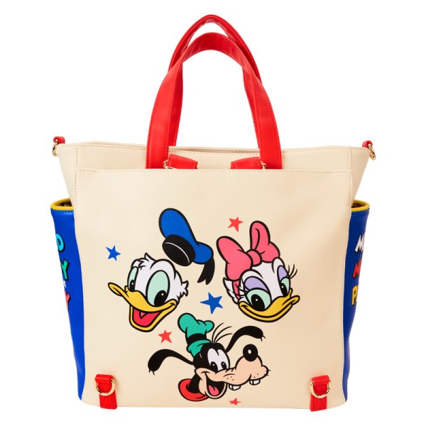 Mickey & Friends convertible backpack & tote bag - DISNEY LOUNGEFLY