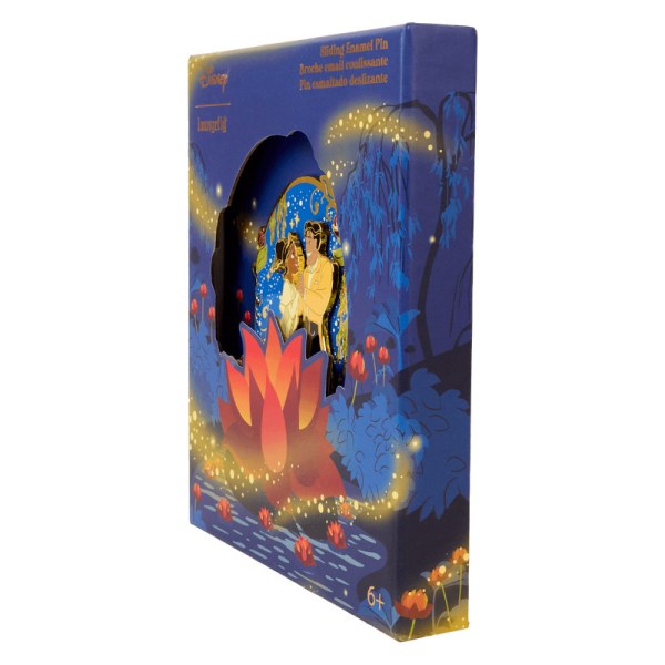 Tiana & Naveen glow collector box Pin - DISNEY LOUNGEFLY The Princess and the Frog 15th Anniversary