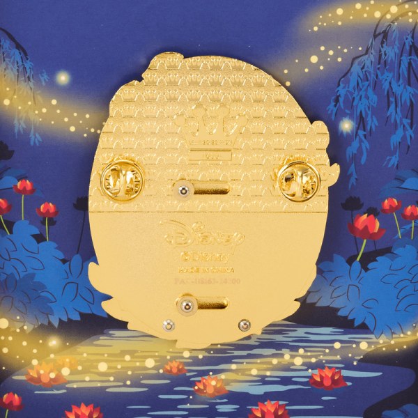 Tiana & Naveen glow collector box Pin - DISNEY LOUNGEFLY The Princess and the Frog 15th Anniversary