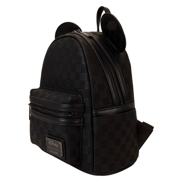 Mickey Mouse checkered texture mini backpack - DISNEY LOUNGEFLY