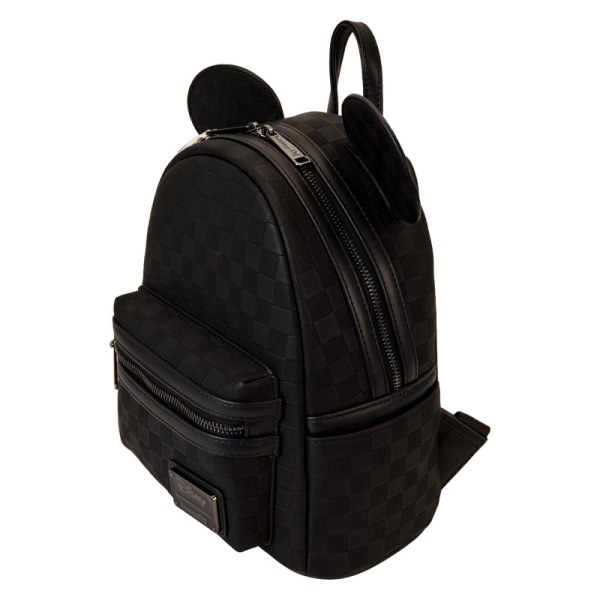 Mickey Mouse checkered texture mini backpack - DISNEY LOUNGEFLY