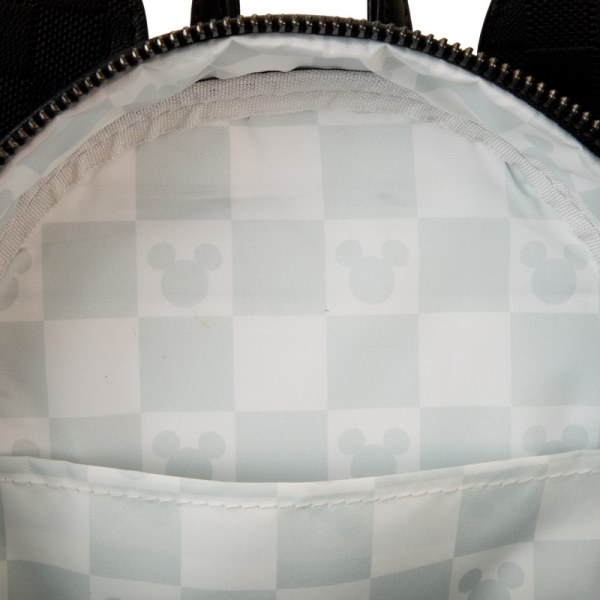 Mickey Mouse checkered texture mini backpack - DISNEY LOUNGEFLY