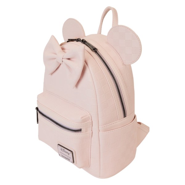 Minnie Mouse checkered texture mini backpack - DISNEY LOUNGEFLY