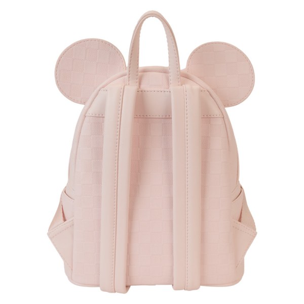 Minnie Mouse checkered texture mini backpack - DISNEY LOUNGEFLY