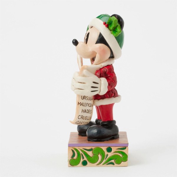 Santa Mickey with List - Disney Traditions