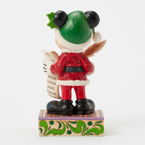 Santa Mickey with List - Disney Traditions