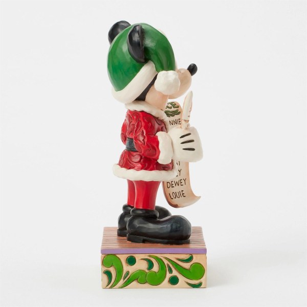 Santa Mickey with List - Disney Traditions