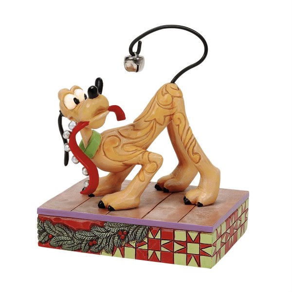 Pluto Christmas Bell on Tail - Disney Traditions