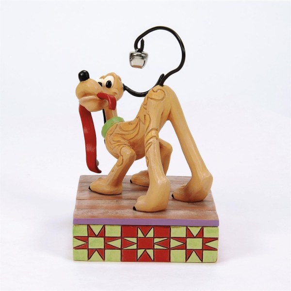 Pluto Christmas Bell on Tail - Disney Traditions