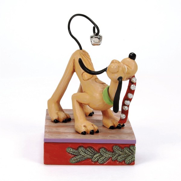 Pluto Christmas Bell on Tail - Disney Traditions