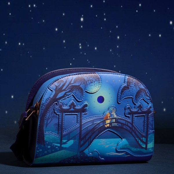 Lady and the Tramp 70th Anniversary Crossbody Bag - DISNEY LOUNGEFLY