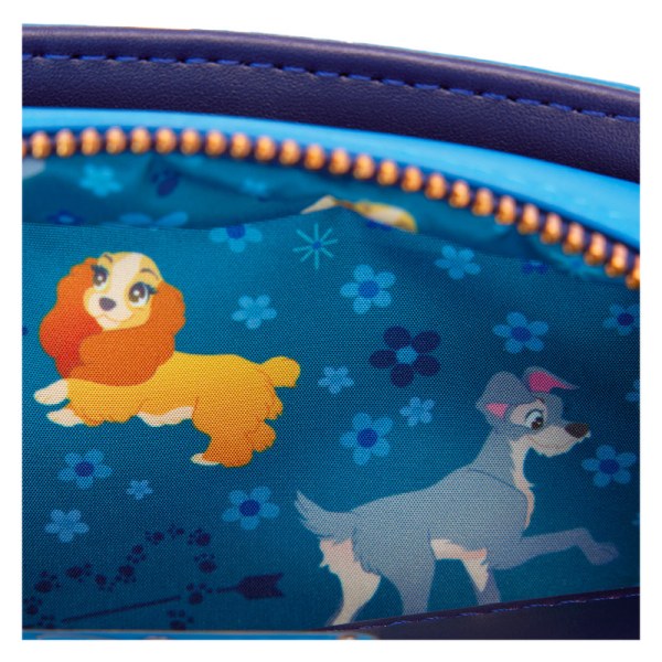 Lady and the Tramp 70th Anniversary Crossbody Bag - DISNEY LOUNGEFLY
