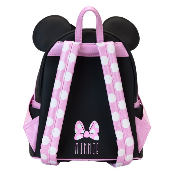 Minnie Mouse Floral Rock The Dots Mini Backpack - DISNEY LOUNGEFLY