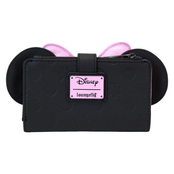 Minnie Mouse Floral Rock The Dots Flap Wallet - DISNEY LOUNGEFLY