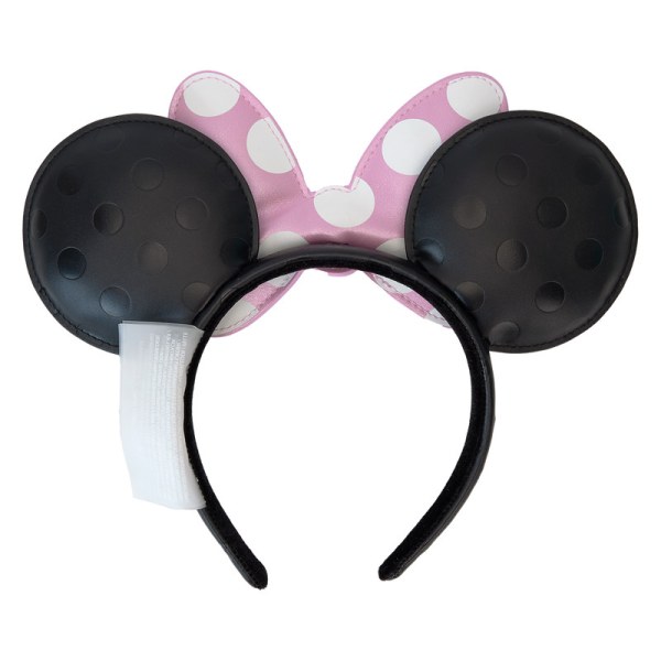 Minnie Mouse Floral Rock The Dots Ear Headband - DISNEY LOUNGEFLY