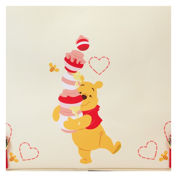 Winnie The Pooh & Friends Hearts Convertible Backpack & Tote Bag - DISNEY LOUNGEFLY