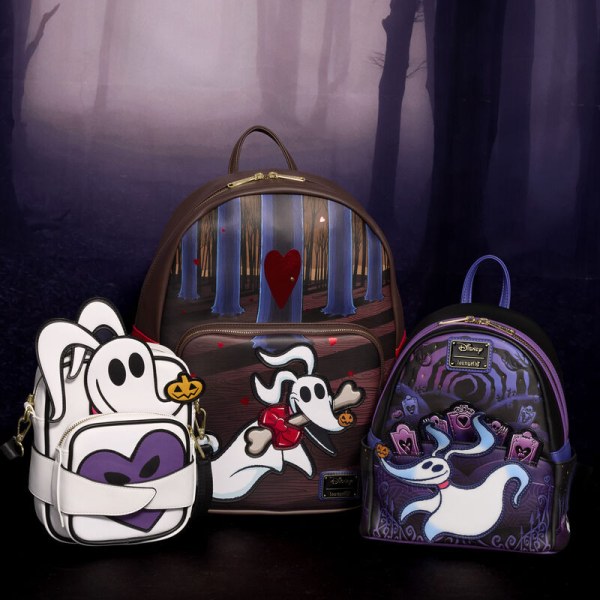 Zero Holiday Doors Backpack - DISNEY LOUNGEFLY The Nightmare Before Christmas