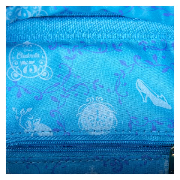 Gus Gus Crossbody Bag With Coin Bag - DISNEY LOUNGEFLY Cinderella 75th Anniversary