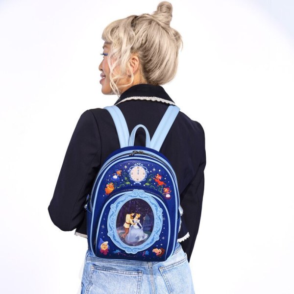 Royal Ball Lenticular Mini Backpack - DISNEY LOUNGEFLY Cinderella 75th Anniversary