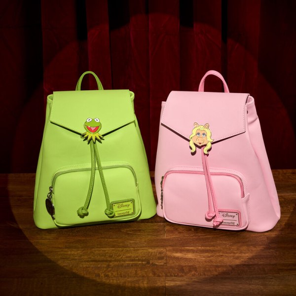 Kermit The Frog Drawstring Mini Backpack - DISNEY LOUNGEFLY The Muppets