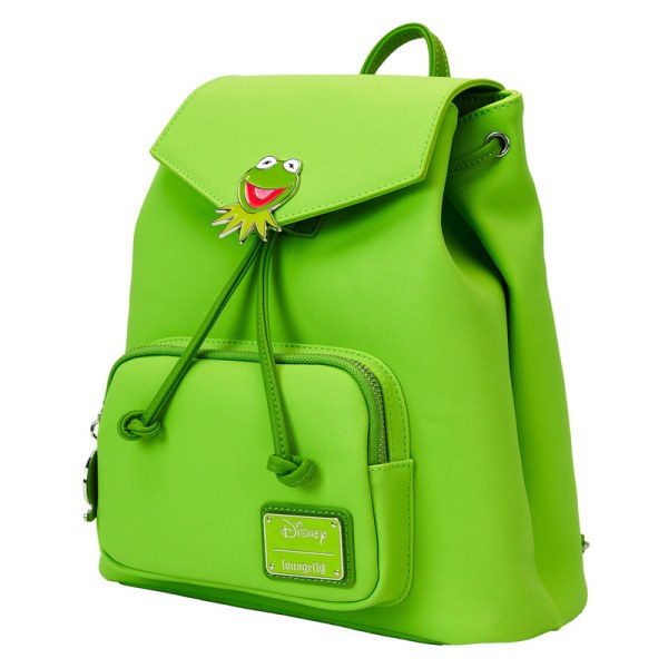 Kermit The Frog Drawstring Mini Backpack - DISNEY LOUNGEFLY The Muppets