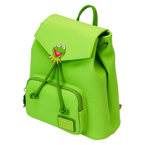Kermit The Frog Drawstring Mini Backpack - DISNEY LOUNGEFLY The Muppets