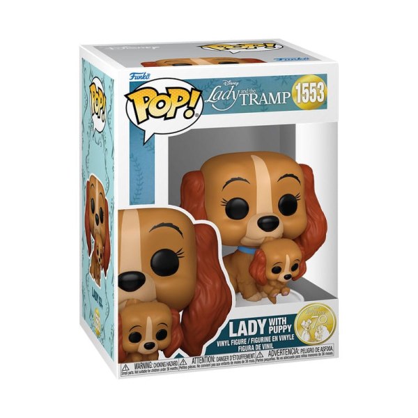 FUNKO POP! 1553 Lady with puppy - Disney Lady and the Tramp