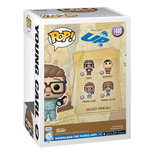 FUNKO POP! 1480 Young Carl - Disney Up there 2