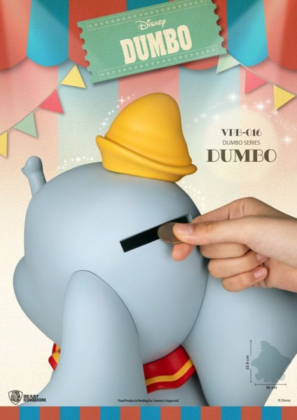 Disney piggy bank Funktional Figure Dumbo 34 cm