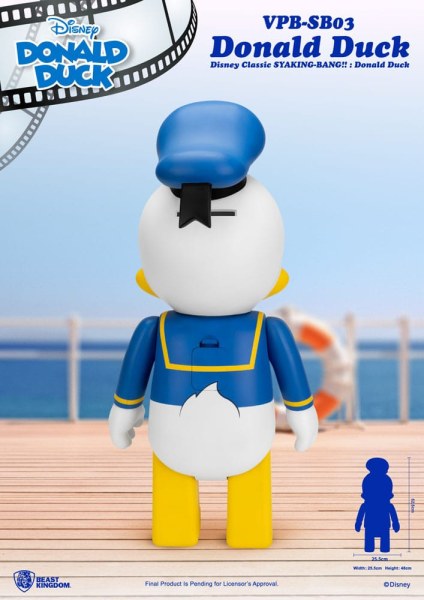 Disney Syaking Bang Mickey and Friends Donald Duck Vinyl Piggy Bank 53 cm