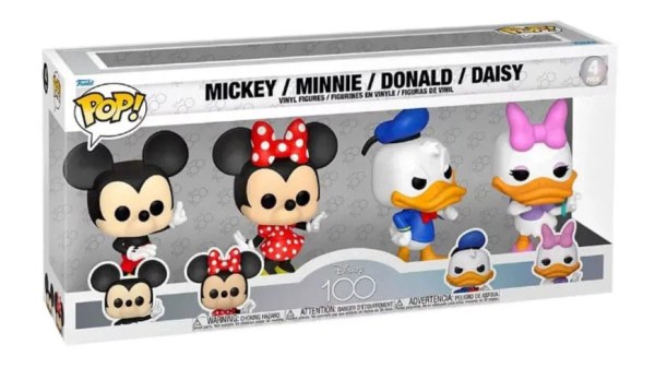 Disney pack 4 POP figures! Movies Vinyl Classics 9 cm