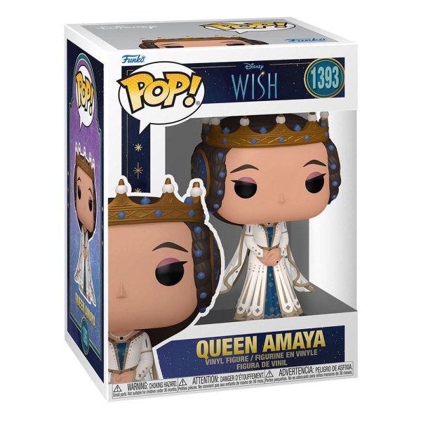 Wish POP! 1393 Disney Vinyl figurine Queen Amaya 9 cm